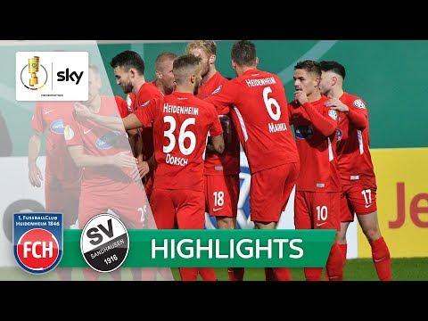 1. FC Heidenheim - SV Sandhausen 3:0 | Highlights - DFB-Pokal 2018/19 | 2. Runde