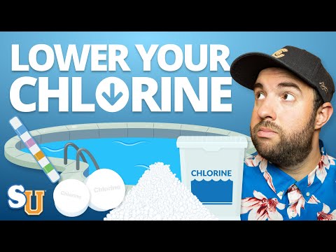 How To Lower CHLORINE in Your POOL
