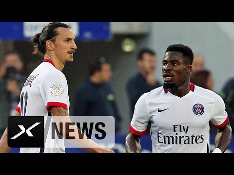 Suspendiert! Serge Aurier beleidigt Zlatan Ibrahimovic und Co. | Skandal bei Paris Saint-Germain