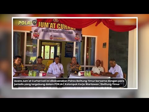 JUMAT CURHAT POLRES BELITUNG TIMUR