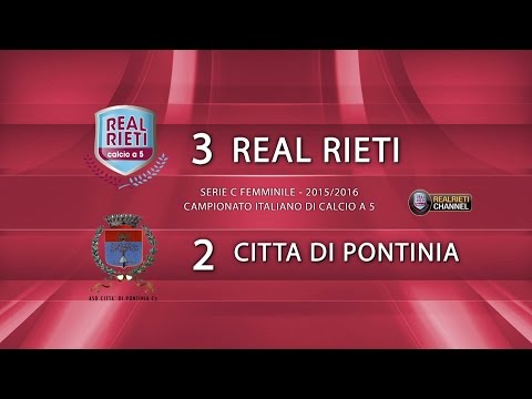 REAL RIETI vs CITTA' DI PONTINIA  - Femminile Serie C