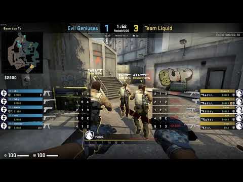 Pov FalleN (21/12) CS GO DEMO - OVERPASS - 16 LIQUID VS 10 EG (ESL Pro League 28/03/2021)