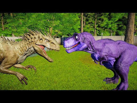 Jurassic World Evolution 🌎 Indominus vs Indorraptor vs Pentaceratops vs Dinossauro Rex