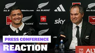 All Blacks Reflect on Bledisloe Cup Win | Press Conference (Auckland)
