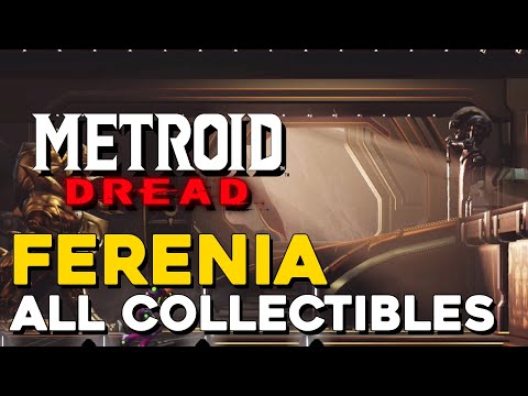 Metroid Dread Ferenia All Collectible Locations (100% Items) (All Missile Tanks, Energy Tanks...)