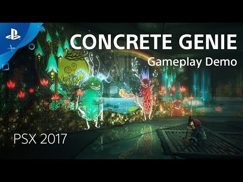 Concrete Genie - PSX 2017: Gameplay Demo