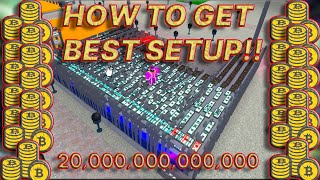 Bitcoin Miner [Beta] HOW TO GET THE BEST SETUP IN GAME!!