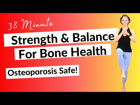 Strength & Balance Training for Bone Health - Osteoporosis Safe w Kendra Fitzgerald
