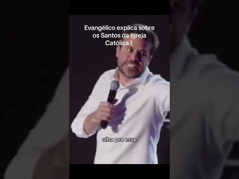 Evangélico explica sobre os Santos da igreja católica #alinebrasil