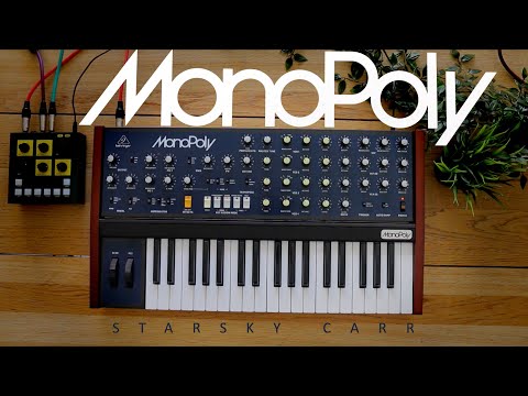 Behringer MonoPoly: No Talking Modular Style Sounds Demo