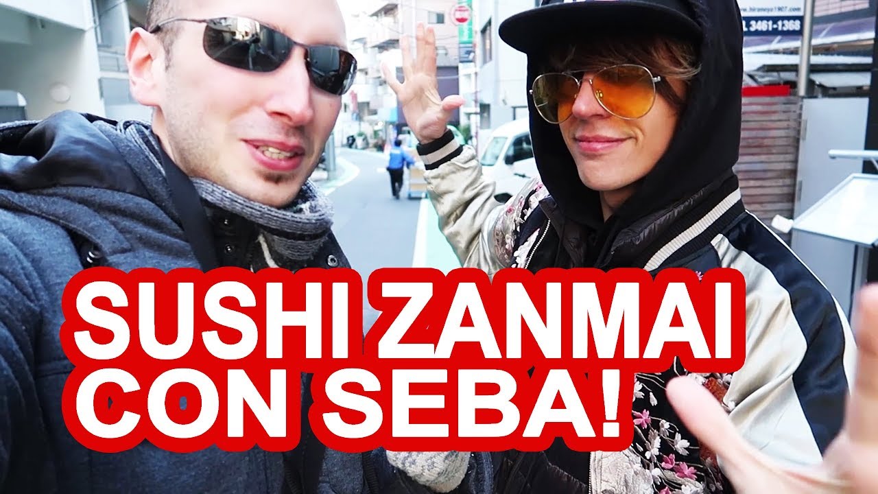 MANGIO SUSHI DA ZANMAI CON SEBASTIANO SERAFINI