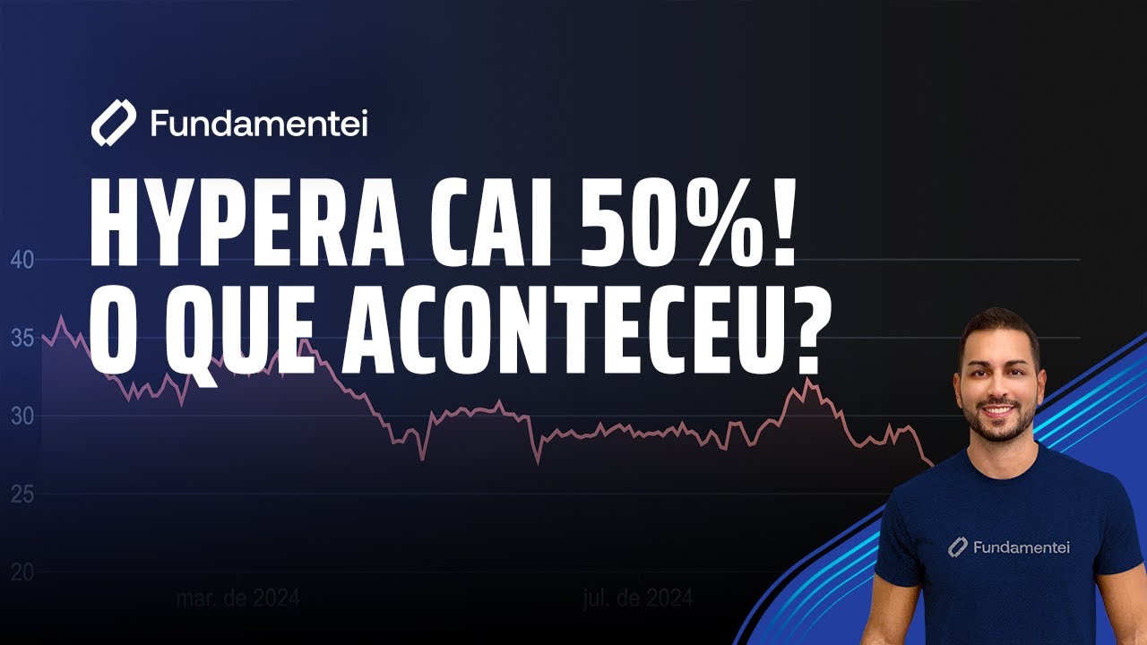 Live #256 | Hypera (HYPE3) cai 50%! O que aconteceu? 🔥 + Dúvidas dos seguidores