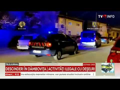 Zeci de percheziţii în Dâmbovița