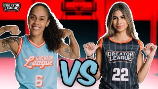 BREE GREEN faces ARIANA GONZALEZ 1v1 | CREATOR LEAGUE