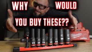 Milwaukee Tool NEW Impact Sockets (WHY WOULD YOU BUY THESE)