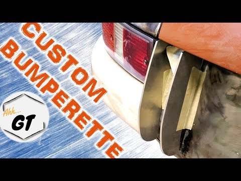 Old Porsche 911 Resto - Custom CNC Rear Bumperette