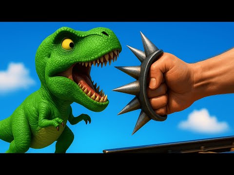 T‑REX & Dino Squad vs EPIC SPIKED Punch in ARBS! 🥊