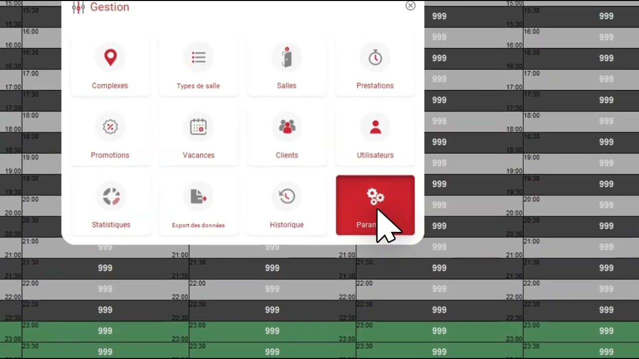 Configuration Admin - Étape 1