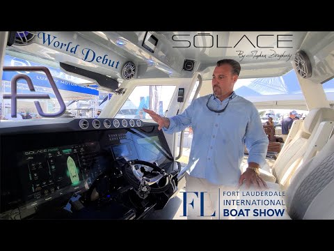 SŌLACE Boats - Solace 41CS WORLD DEBUT and 345 Models at FLIBS 2020