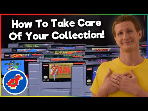How to Take Care of Your Retro Game Collection - Retro Bird