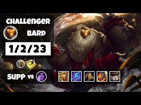 Bard vs Taric EU Challenger SUPPORT (1/2/23) - v11.17