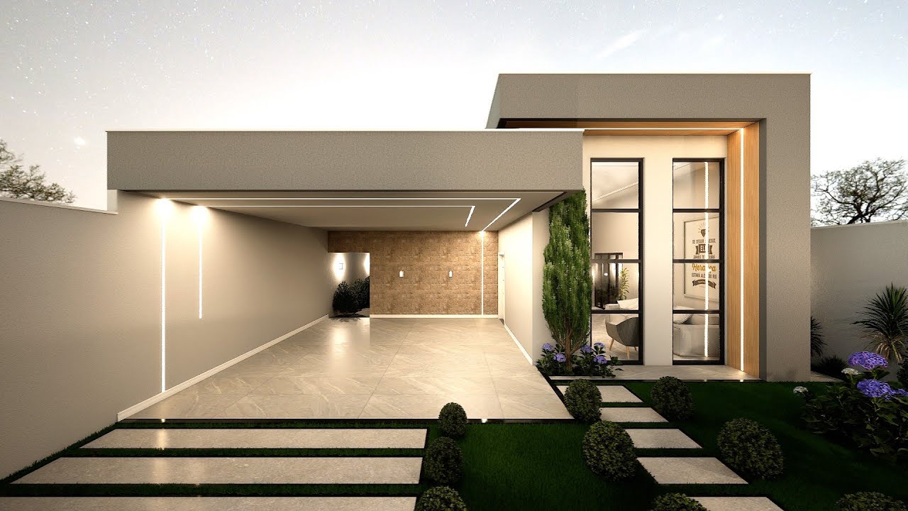 Small and Modern House II 3 Bedrooms II Ground Plan 170m²