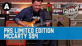 Video thumbnail for Top Shelf Guitars - PRS Limited Edition McCarty 594 Soapbar in McCarty Sunburst by Andertons Music Co