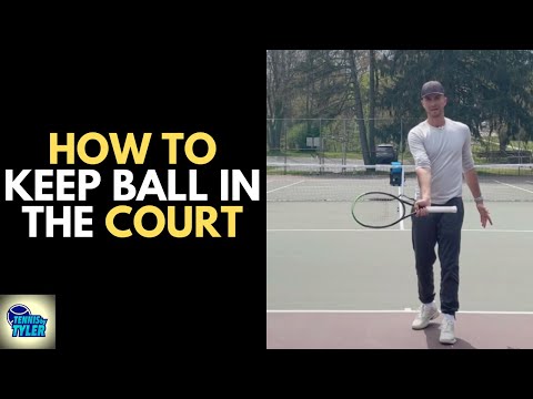 Tennis Groundstrokes: How To Stop Hitting Forehand Long