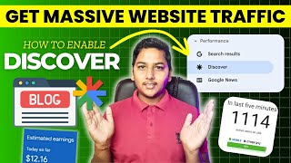 How to Enable Google Discover Feed And Get Massive Website Traffic in 6 Steps
