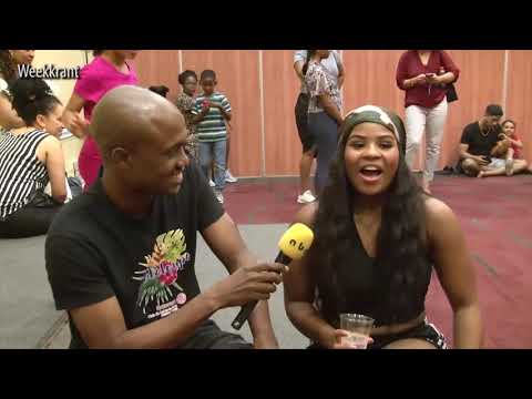 Zangeres Aliyah Kolf organiseerde dansworkshop in Suriname - Weekkrant