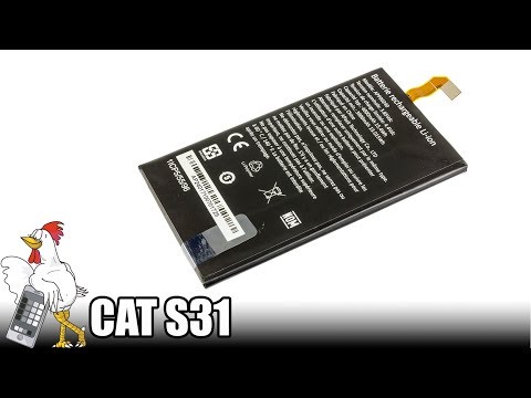 Guía del CAT S31: Cambiar batería