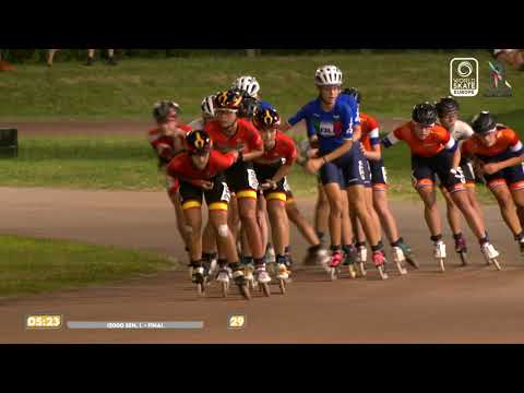 15000 Mts Elimination Senior Ladies Road  -  Final | European Championships 2023 - Valence D'Agen