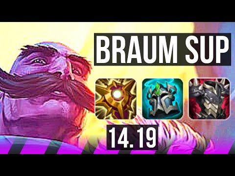 BRAUM & Smolder vs NAUTILUS & Lux (SUP) | 3/3/28 | EUW Challenger | 14.19