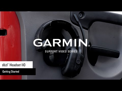 dēzl™ Headset 110 | Getting Started | Garmin Support