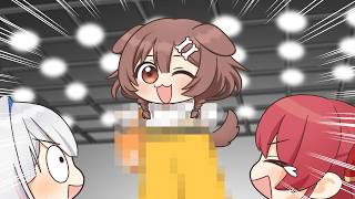 Korone Flexes Her Next-Level Fashion Sense in an Off-Duty Outfit Showdown [Hololive Anime / Eng Sub]