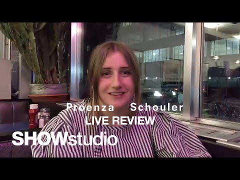Proenza Schouler Autumn/Winter 2019 - Live Review
