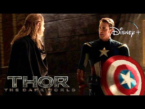 Thor: The Dark World | Loki Changes Looks - Captain America Scene | Disney+ [2013]