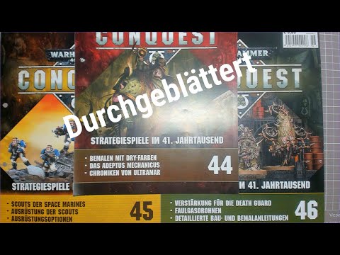 Durchgeblättert - Warhammer Conquest Ausgabe 44 - 46