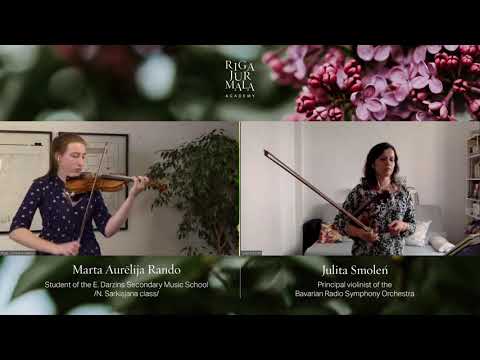 Live violin masterclass with Julita Smoleń | RJ Online Music Academy - Masterclass #7