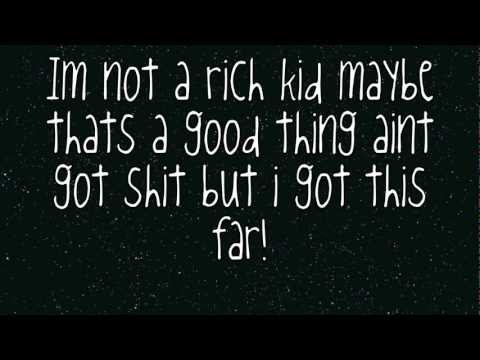 Rich Kids - New Medicine Lyrics