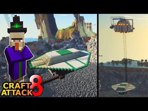 They've built a WITCH FARM in the Perimeter! - Minecraft Craft Attack 8 #200