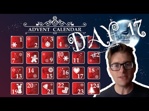 Unite South East Advent Calendar 2020 - Day 17