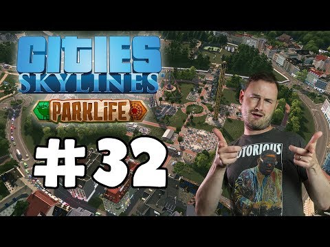 Sips Plays Cities Skylines: Parklife (27/5/2018) #32 - Big Beach Rocks