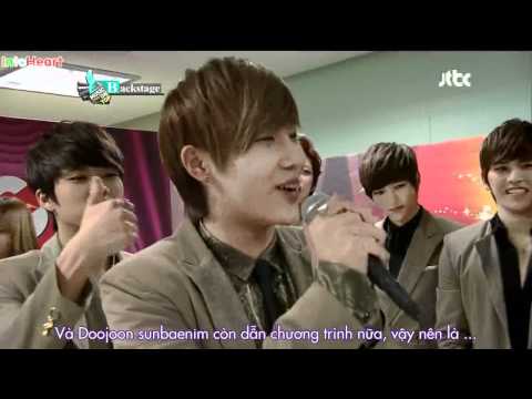 [INTOHEART SUBS] 111208 - Backstage with Beast's Dujun