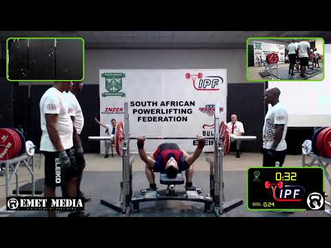 SA Classic Powerlifting Championships 2023: Men 83kg