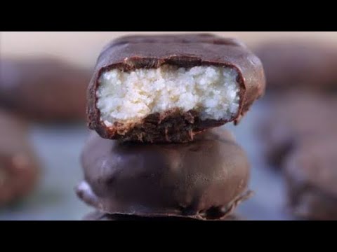 coconut chocolate bars | Manal's kitchen