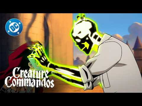 Creature Commandos - Dr. Phosphorus BURNS Circe 🔥 | Super Scenes | DC