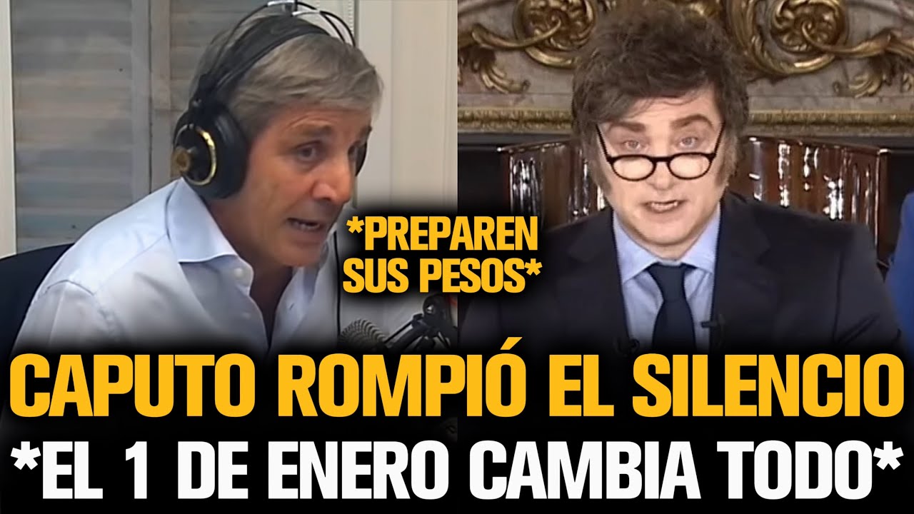 CAPUTO ESTALLÓ TRAS EXPLICAR EL NUEVO PLAN ECONÓMICO DE MILEI