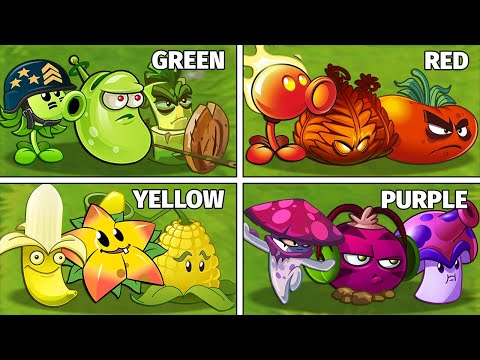 Plants Vs Zombies 2 Final Boss - Team RANDOM Plants Power-Up! vs PvZ2 All Bosses Fight