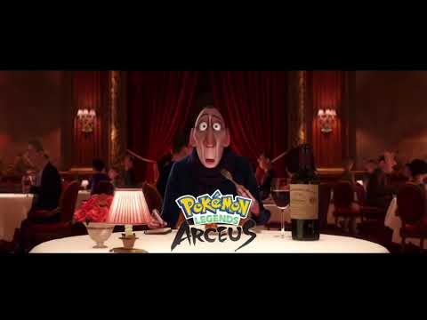 When the Eterna Forest Theme plays in Legends Arceus